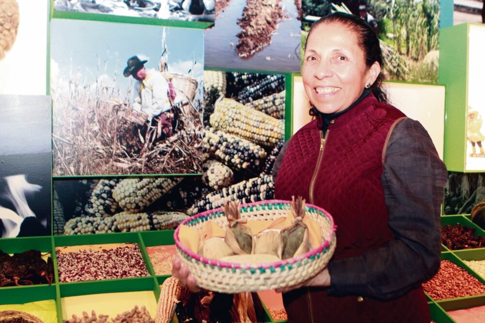 Para Beatriz Ramírez Woolrich, la feria busca mostrar la diversidad culinaria y las nuevas propuestas que hay en torno al tamal (NADYA MURILLO. EL UNIVERSAL)