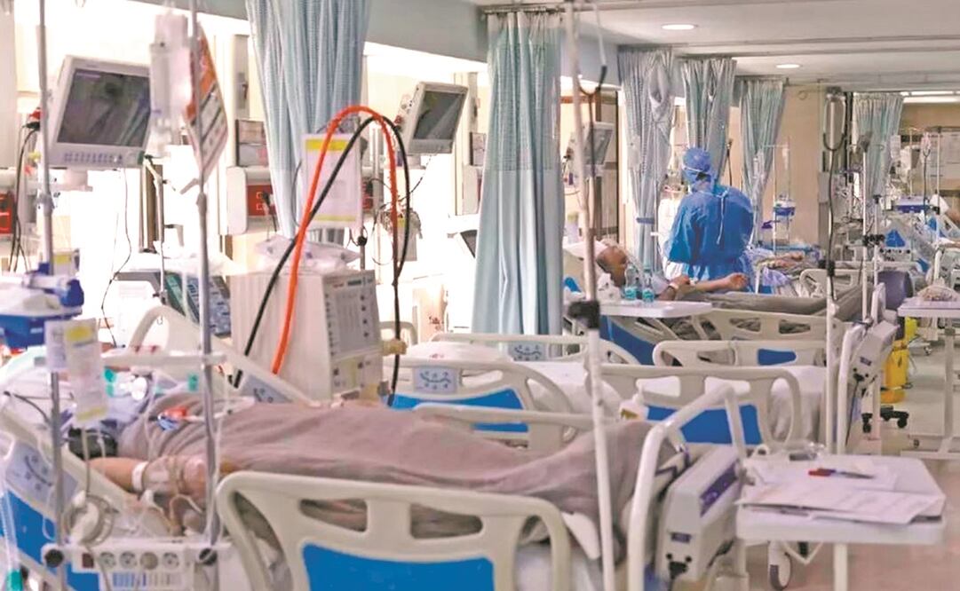 Al corte del 5 de marzo, hay mil 349 pacientes con respirador. Foto: ARCHIVO EL UNIVERSAL