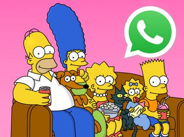 Cómo activar el "modo Simpson" en WhatsApp