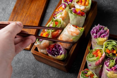 Rollos de verano, una receta fresca para esta temporada