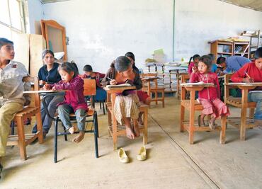Escuelas indígenas, las de mayores carencias