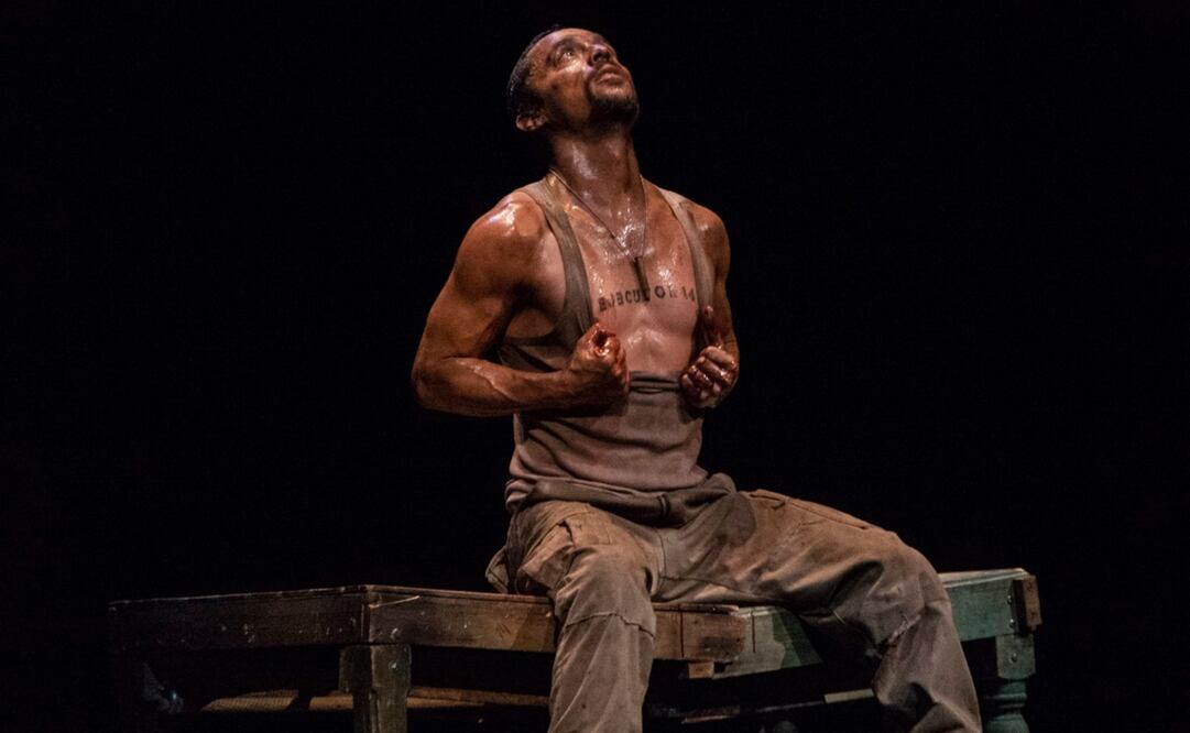 Ejecutor 14, de las compañías MonoTeatro y TeatroSinParedes, con texto de Adel Hakim y traducción y dirección de David Psalmon. Foto: Cortesía INBAL. 