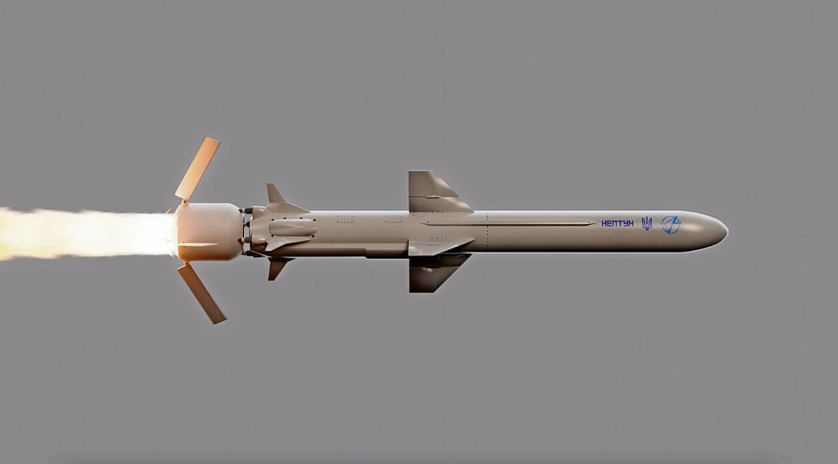 Misil Neptuno. De crucero. Tiene un alcance de mil km.Fotos: Especial, IISS y Gobierno de Ucrania