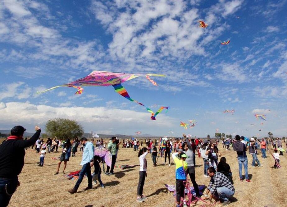 En el evento también habrá venta de papalotes de diferentes tamaños y diseños / Foto: Fiesta de los Papalotes Tequisquiapan 