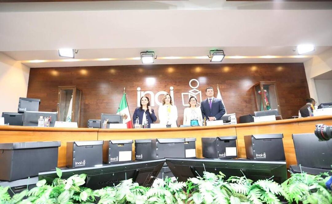 Reinician sesiones en el Inai / Foto: Twitter