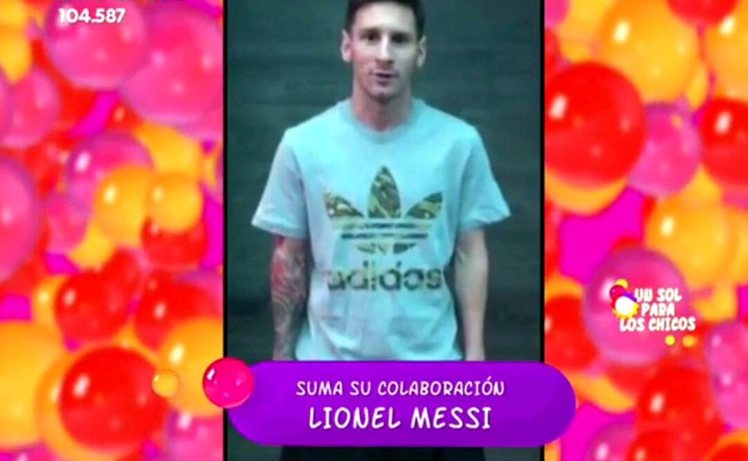 Importante donativo de Messi a la Unicef 