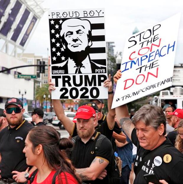 Así esperan en Orlando a Trump para escuchar anuncio sobre reelección