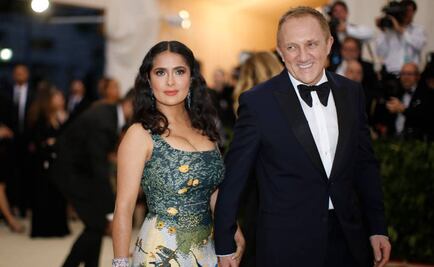 Salma Hayek y el vestido con el que sorprendió en la Gala del Met