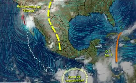 "Blanca" entra en etapa de disipación en Ensenada