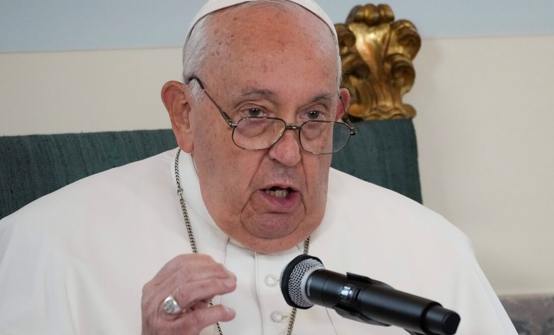 El papa Francisco fue hospitalizado por cuarta vez en el hospital Gemelli de Roma. Foto: AP