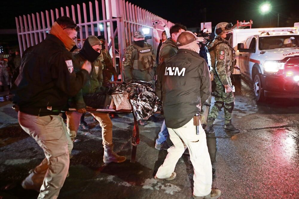 Muerte de 40 migrantes, quemados en estación del INM en Cd. Juárez. Foto: Archivo EL UNIVERSAL