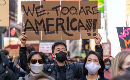 Tras tiroteos en spas, protestan en Atlanta contra crímenes de odio 