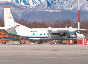 Hallan restos de avión en Rusia