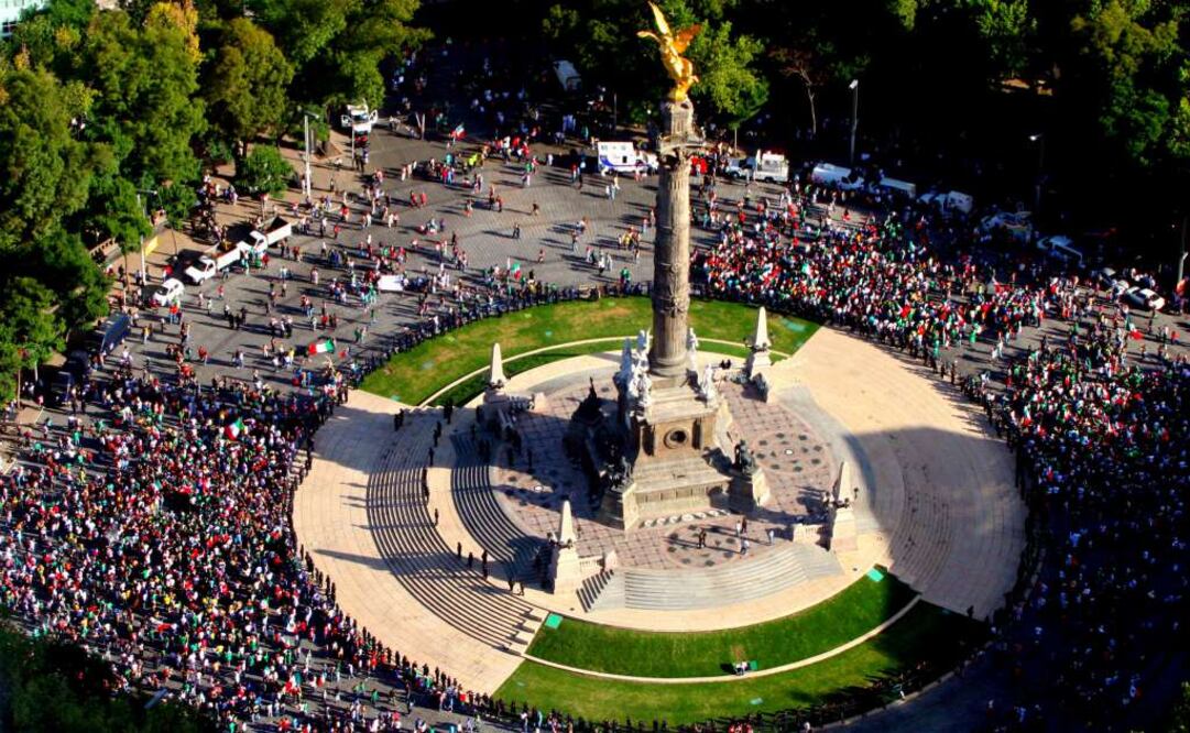 El Ángel de la Independencia es un monumento clásico para los chilangos. (Foto: Fernando Ramírez)