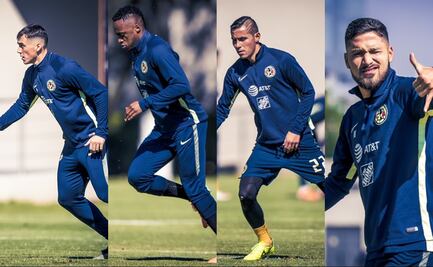 América entrenó con equipo completo a dos días de la final