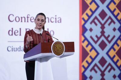 Sheinbaum insiste en que España debe pedir perdón a México; gobierno sigue reivindicando al país, señala