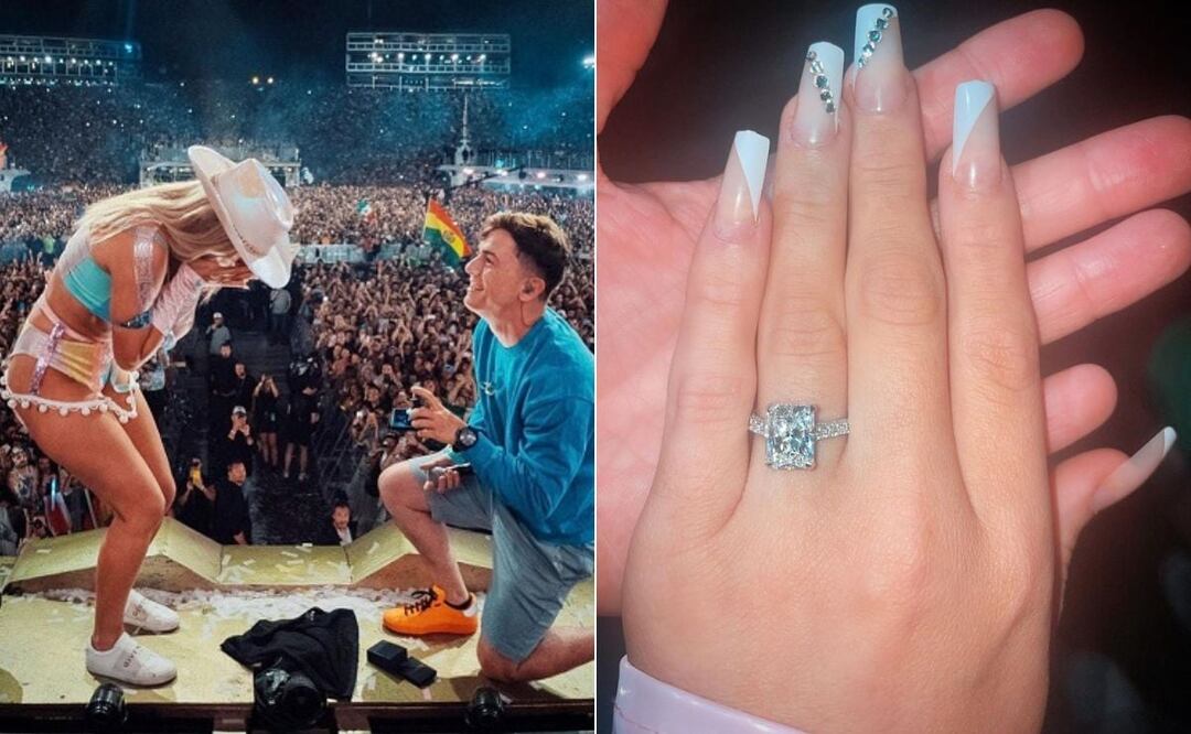 El deslumbrante anillo de compromiso de Lele Pons