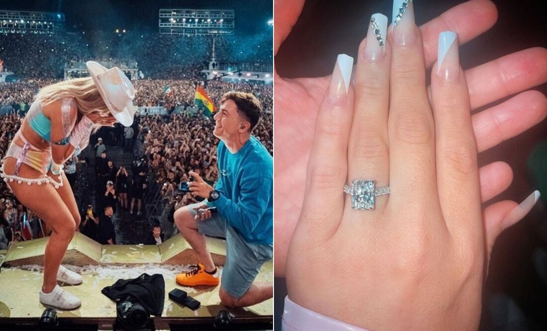 El deslumbrante anillo de compromiso de Lele Pons