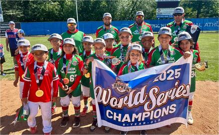 México conquista la Serie Mundial de Beisbol Cal Ripken Sub 8; venció a Estados Unidos
