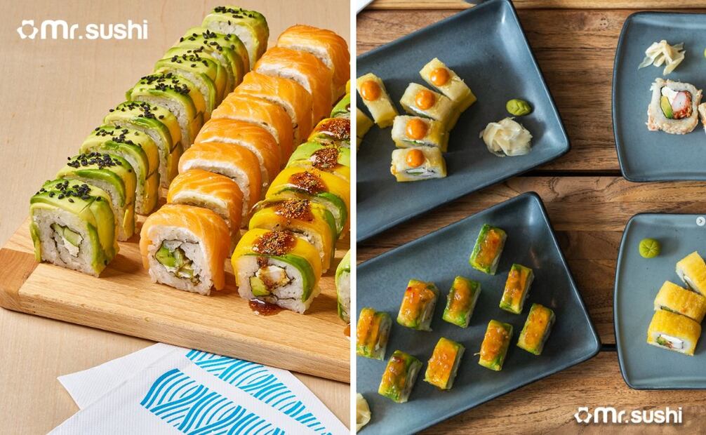 Mr. Sushi, restaurante de comida japonesa. | Foto: IG mr sushi