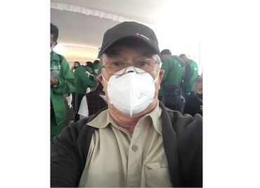 Pedro Sola recibe la segunda dosis de vacuna contra el Covid-19