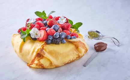 #Receta de pastel de crepas con frutos rojos al estilo de Paulina Abascal