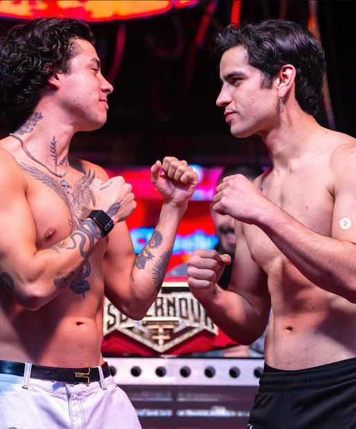 La rivalidad entre ambas figuras se alimentó por meses previos al enfrentamiento. Foto: Supernova Boxing