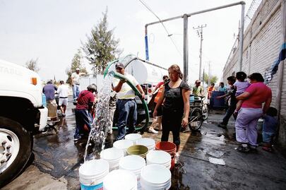 Alfa González pide a vecinos de Tlalpan no dejarse engañar: "falta de agua se debe al Sacmex"