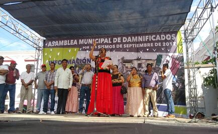 Damnificados de Juchitán suspenden caravana a la CDMX