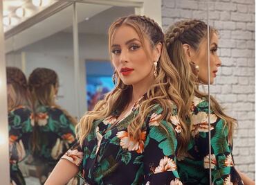 Cynthia Rodríguez enloquece las redes sociales con su jumpsuit rojo de piel