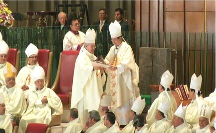 Con misa, se despide nuncio apostólico de México