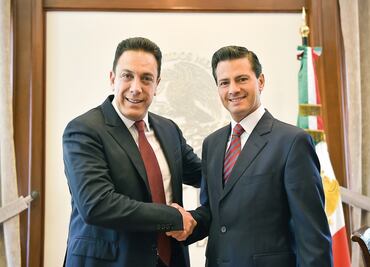 Promete EPN apoyo a gobierno de Fayad