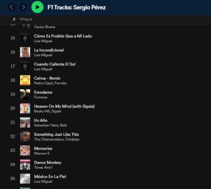 La foto de Luis Miguel y Checo Pérez que alborotó las redes