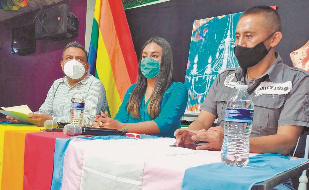 Miembros de la comunidad LGBTI+ aseguraron que impugnarán las irregularidades en materia de género en el TEPJF. Foto: Especial.