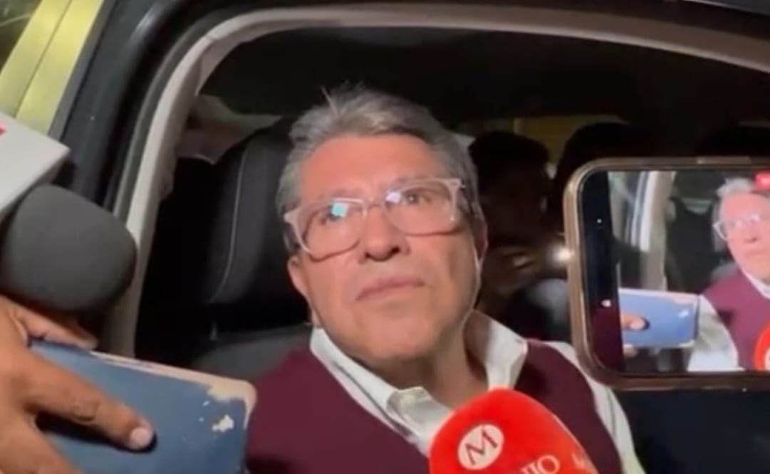 Ricardo Monreal, coordinador de Morena en San Lázaro. Foto: Eduardo Dina/ EL UNIVERSAL