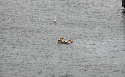 Helicóptero que se desplomó al río Hudson perdió las aspas en el aire antes de caer; cola también se desprendió de la aeronave