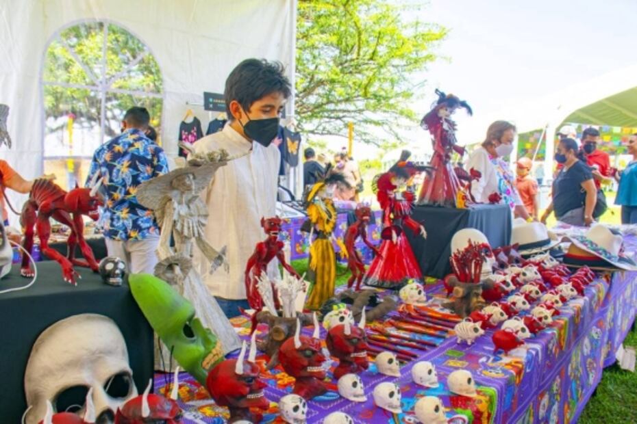 Día de Muertos en el Festival Tlalmanalli de Jardines de México