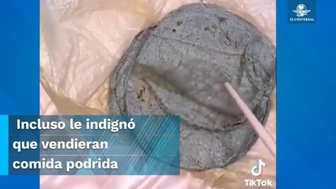 Por denunciar que tenían hongos, tunden a tiktoker que compró tortillas azules