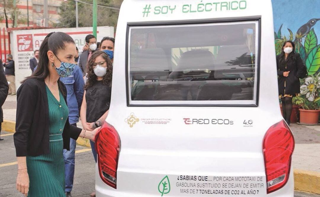 La jefa de Gobierno dio a conocer otros planes en materia de movilidad, como la posibilidad de transporte masivo en Milpa Alta. Foto: Especial.