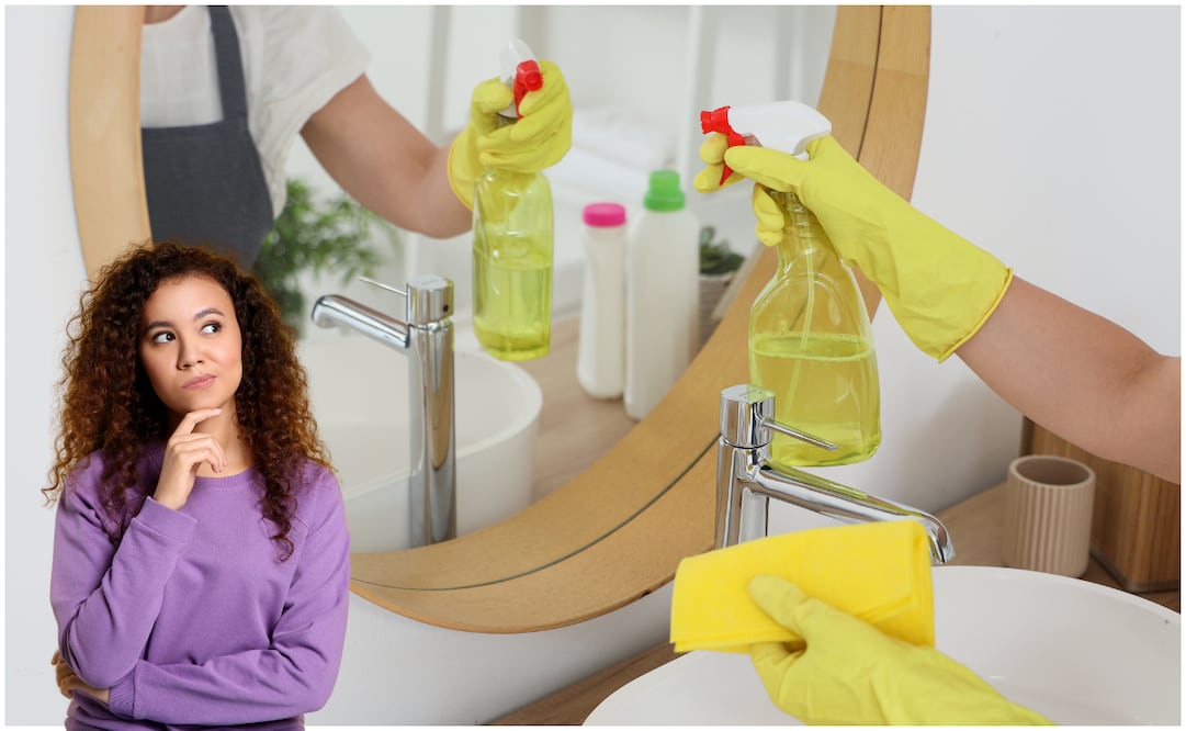 La mejor fórmula para dejar tus vidrios, espejos y ventanas sin manchas. Foto: Canva