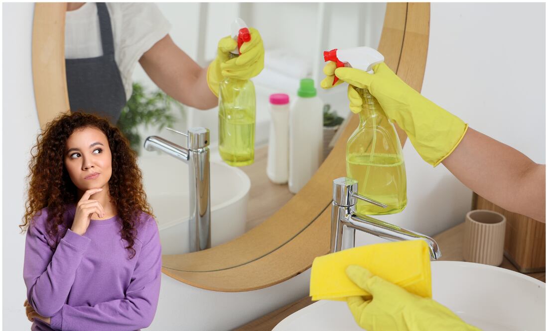 La mejor fórmula para dejar tus vidrios, espejos y ventanas sin manchas. Foto: Canva