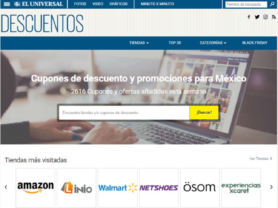 ¡Descuentos y promociones con El Universal!