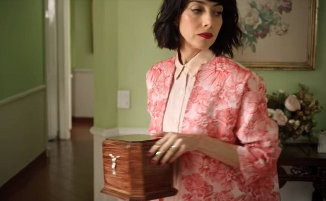 Cecilia Suárez en el teaser de La Casa de las Flores FOTO: TOMADA DE VIDEO