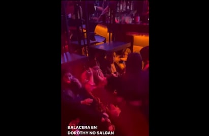 Video. “Estuvo gacho”, captan balacera en bar "Dorothy" en Zapopan, Jalisco