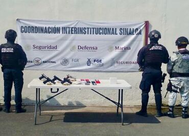 Decomisan armas, celulares y droga en revisión de rutina en centro penitenciario de Culiacán, Sinaloa