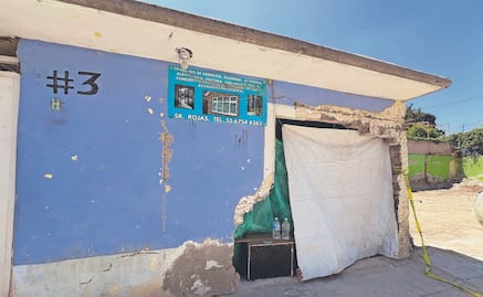 Tras explosión reparan viviendas  en Coacalco 