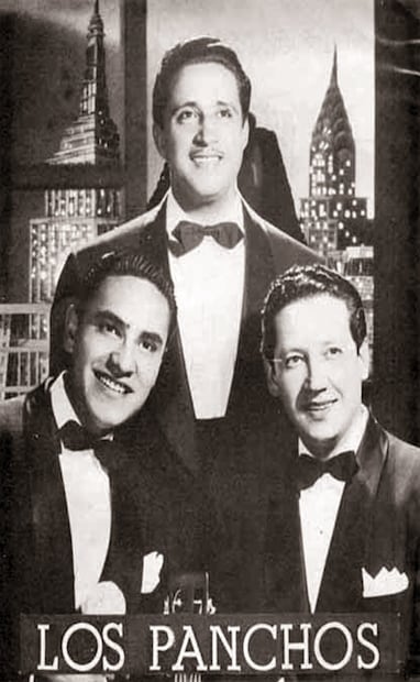El Trío Los Panchos ha sido un ícono de la música hispanoamericana desde los años 40, fundado por los mexicanos Alfredo Gil, Chucho Navarro y el puertorriqueño Hernando Avilés. ESPECIAL.