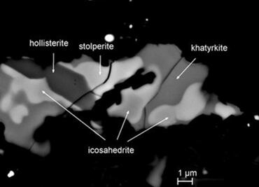 Tres nuevos minerales aparecen en un meteorito único