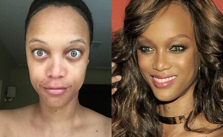 Tyra Banks se muestra al natural