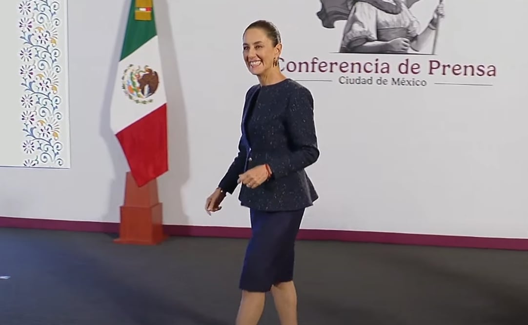 La presidenta Claudia Sheinbaum Pardo en su conferencia matutina del 16 de octubre del 2024. Foto: captura de pantalla